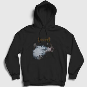 Godless Veil Draconian Kapşonlu Sweatshirt siyah