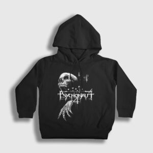 Godmachine Psychonaut 4 Çocuk Kapşonlu Sweatshirt siyah