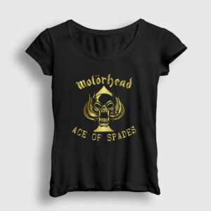 Gold Ace Of Spades Motörhead Kadın Tişört