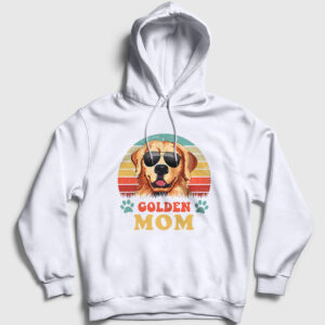 Golden Retriever Mom Dog Hediye Köpek Kapşonlu Sweatshirt