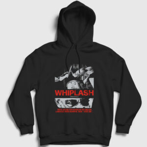 Good Job Baterist Film Whiplash Kapşonlu Sweatshirt siyah