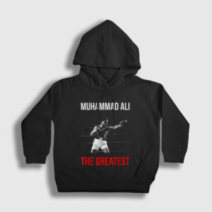 Great Boxing Boks Muhammad Muhammed Ali Çocuk Kapşonlu Sweatshirt