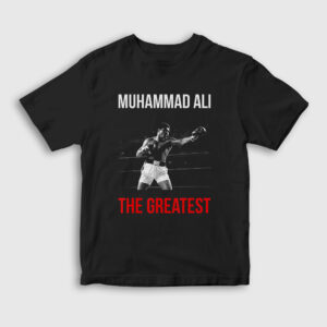 Great Boxing Boks Muhammad Muhammed Ali Çocuk Tişört siyah