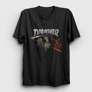 Grim Reaper Trasher Tişört siyah