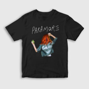 Grow Up Müzik Paramore Çocuk Tişört siyah