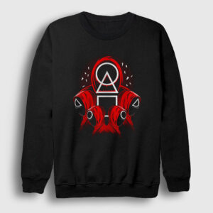 Guards Squid Game Sweatshirt siyah