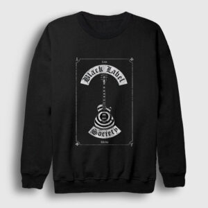 Guitar Black Label Society Sweatshirt siyah