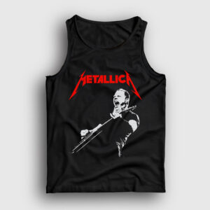 Guitar James Hetfield Metallica Atlet siyah