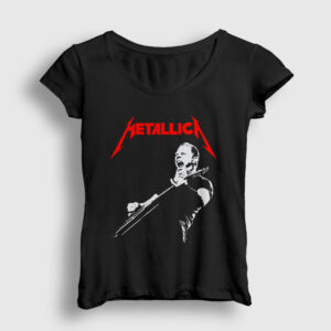 Guitar James Hetfield Metallica Kadın Tişört