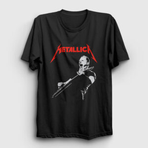 Guitar James Hetfield Metallica Tişört siyah