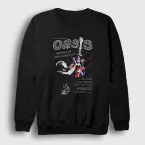 Guitar Oasis Sweatshirt siyah