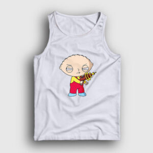 Gun Stewie Griffin Family Guy Atlet beyaz