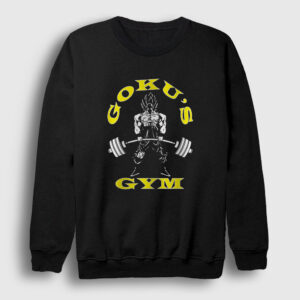 Gym Goku Anime Dragon Ball Sweatshirt siyah