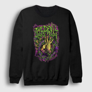 Hands The Devil Wears Prada Sweatshirt siyah