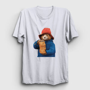 Hat And Toast Paddington Tişört beyaz