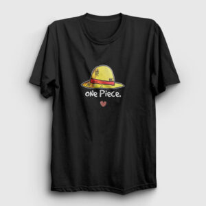 Hat Anime One Piece Tişört siyah