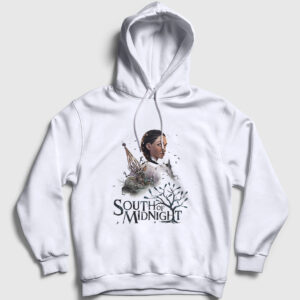 Hazel Flood South Of Midnight Kapşonlu Sweatshirt beyaz