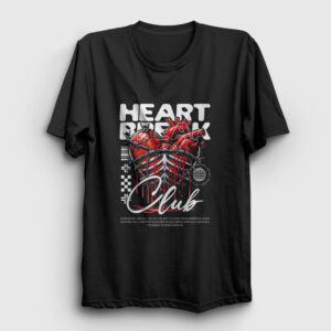 Heart Heartbreak Club Tişört siyah