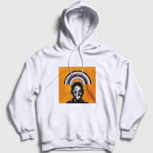 Heligoland Massive Attack Kapşonlu Sweatshirt beyaz