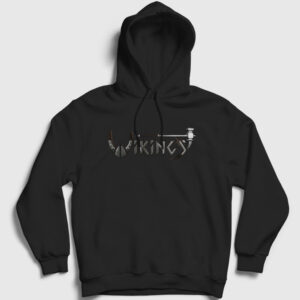 Helmet Vikings Kapşonlu Sweatshirt