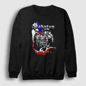 Heroes Sabaton Sweatshirt siyah