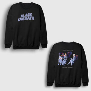 Hh V2 Black Sabbath Sırt Baskılı Sweatshirt siyah