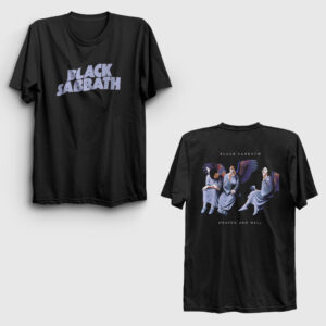 Hh V2 Black Sabbath Sırt Baskılı Tişört