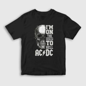 Highway To Hell Skull AC/DC Çocuk Tişört