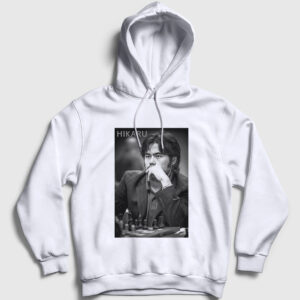 Hikaru Nakamura Büyükusta Satranç Kapşonlu Sweatshirt