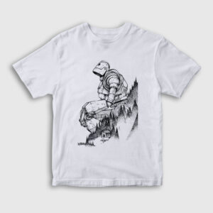 Hill Iron Giant Çocuk Tişört beyaz