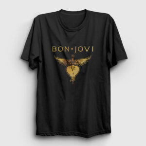 Hits Bon Jovi Tişört siyah