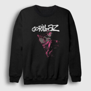 Hollow Gorillaz Sweatshirt siyah