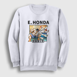 Honda Oyun Street Fighter Sweatshirt beyaz