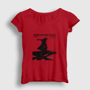 Hope On The Stage World Tour J-Hope Kadın Tişört kırmızı