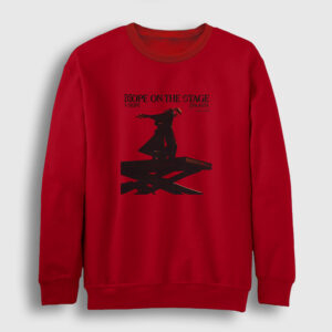 Hope On The Stage World Tour J-Hope Sweatshirt kırmızı