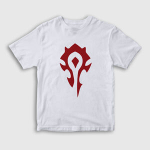 Horde Logo World Of Warcraft Oyun Çocuk Tişört