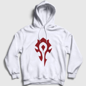 Horde Logo World Of Warcraft Oyun Kapşonlu Sweatshirt