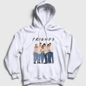 Hug Friends Kapşonlu Sweatshirt