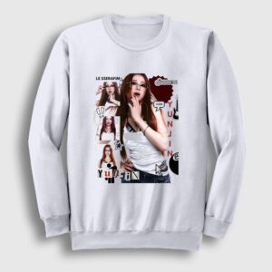 Huh Yunjin Spaghetti K-Pop Le Sserafim Sweatshirt
