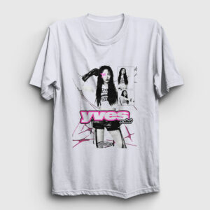 I Did K-Pop Yves Loona Tişört beyaz