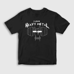 I Love Heavy Metal Çocuk Tişört