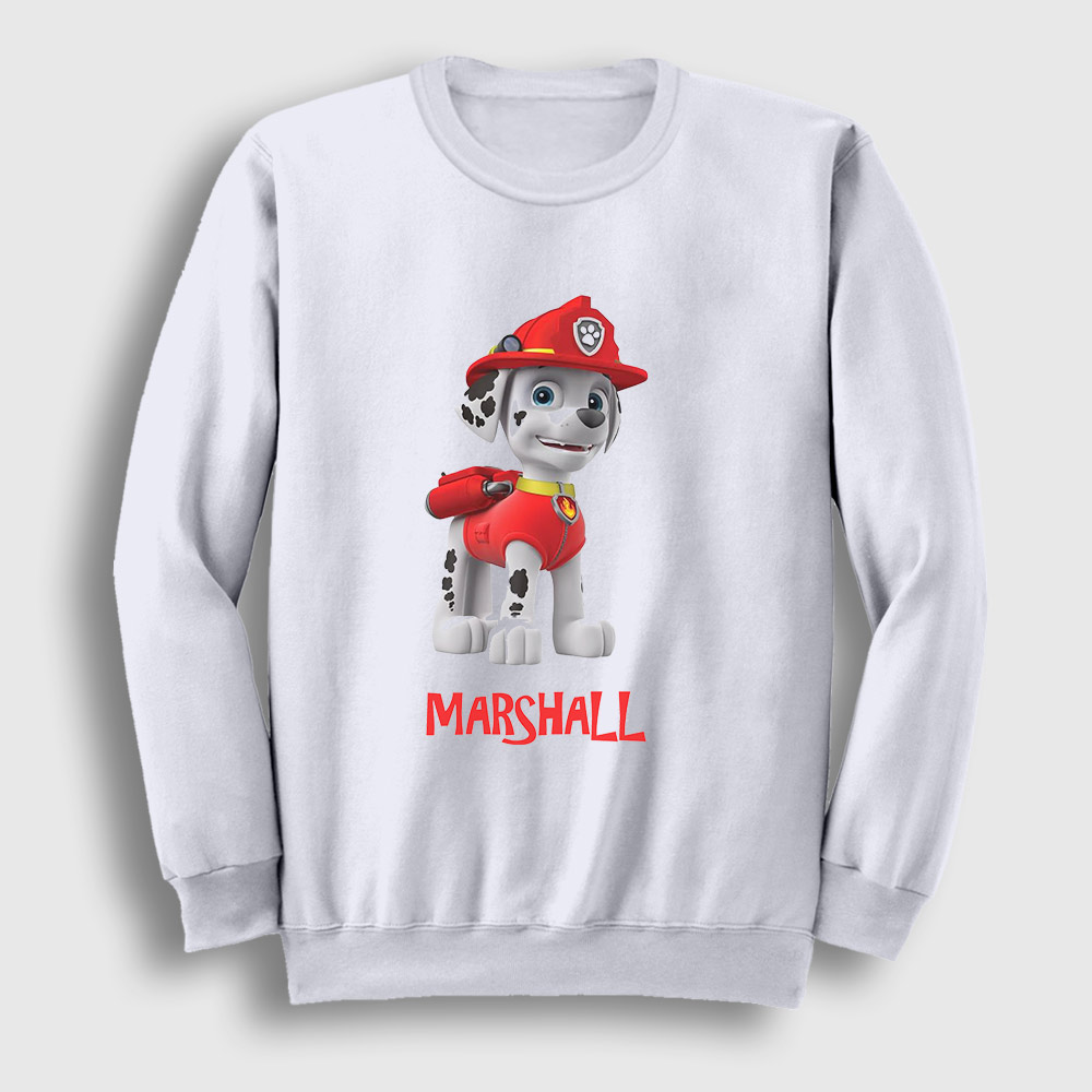 İtfaiye Paw Patrol Sweatshirt Beyaz