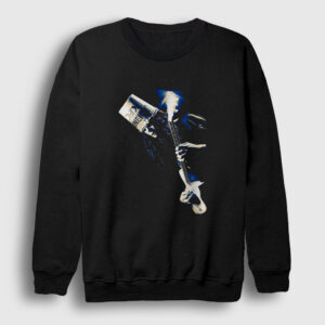 Ice Guitar Buckethead Sweatshirt siyah