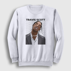 Icon Astroworld Travis Scott Sweatshirt beyaz