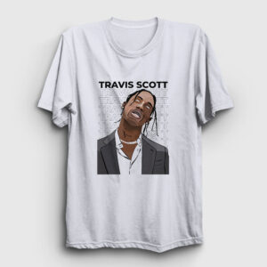 Icon Astroworld Travis Scott Tişört beyaz