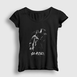 Icon Gun's N Roses Slash Kadın Tişört siyah