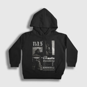 Illmatic Nasir Jones Nas Çocuk Kapşonlu Sweatshirt