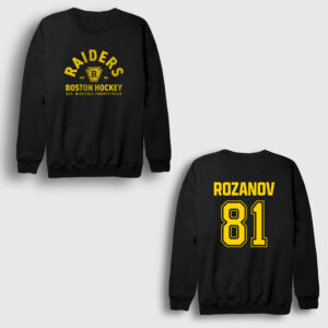 Ilya Rozanov Heated Rivalry Sırt Baskılı Sweatshirt siyah