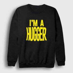 I'm A Hugger WWE Güreş Bayley Sweatshirt Siyah