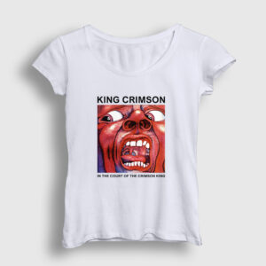 In The Court Of The Crimson King Kadın Tişört beyaz